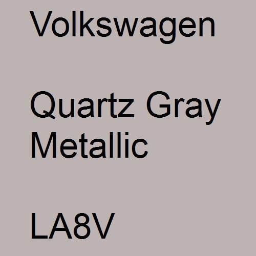 Volkswagen, Quartz Gray Metallic, LA8V.